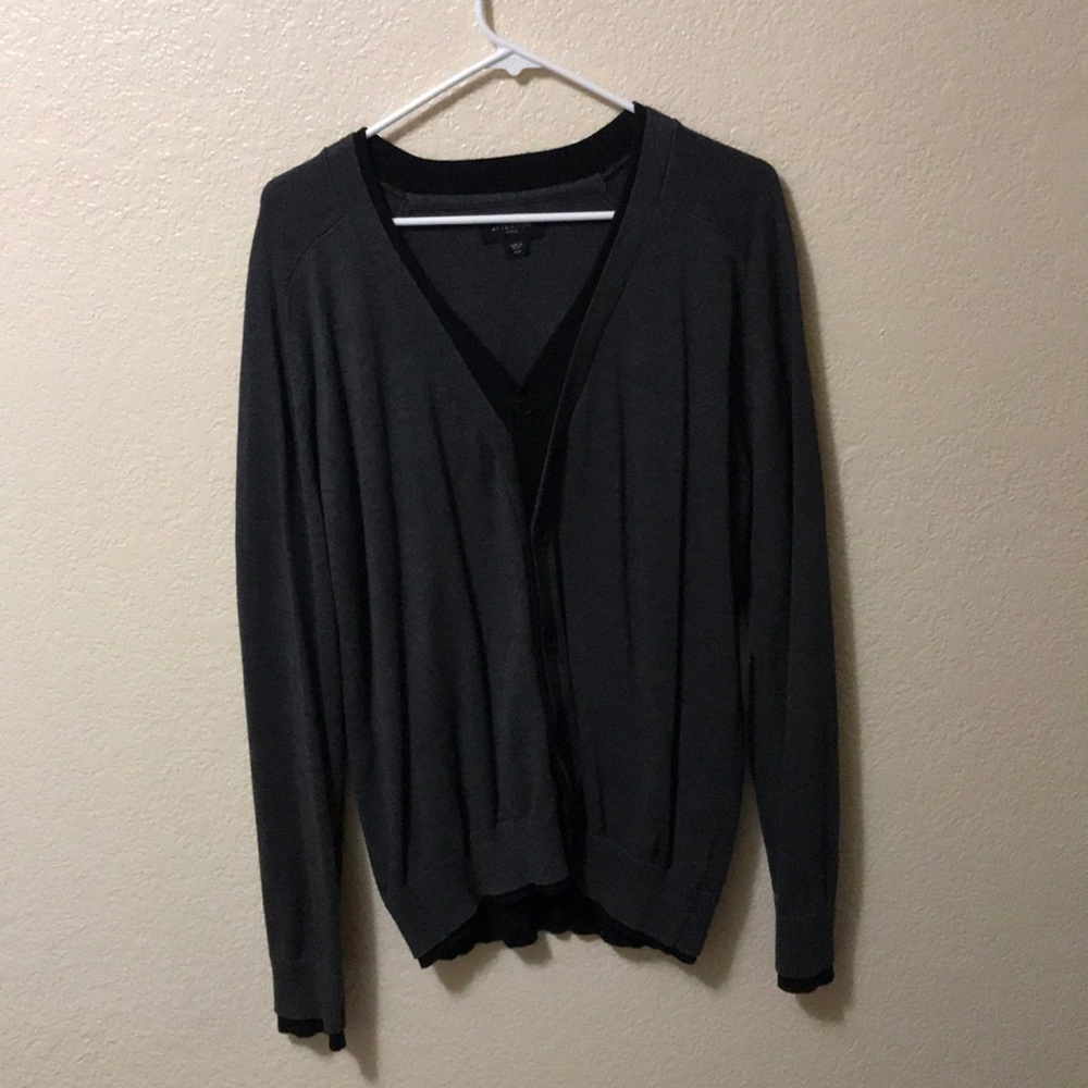 Grey cardigan